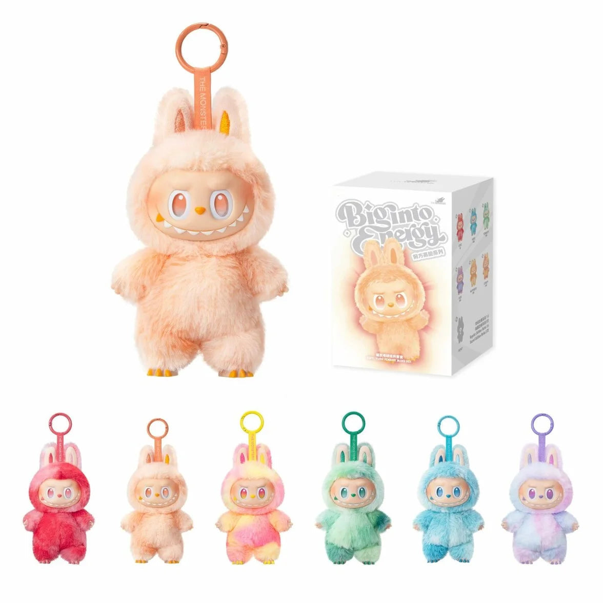 Labubu Big Into Energy Monster Keychain Blind Box (Random Character)