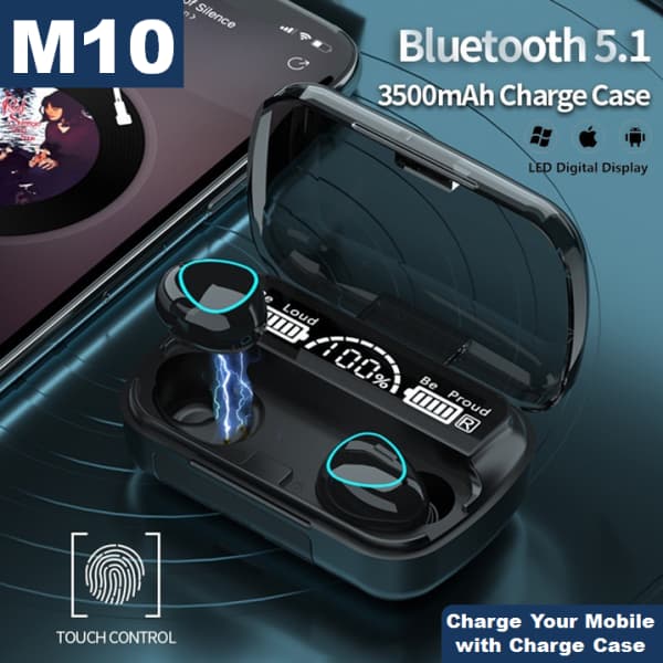 Newest M10 TWS Earbuds